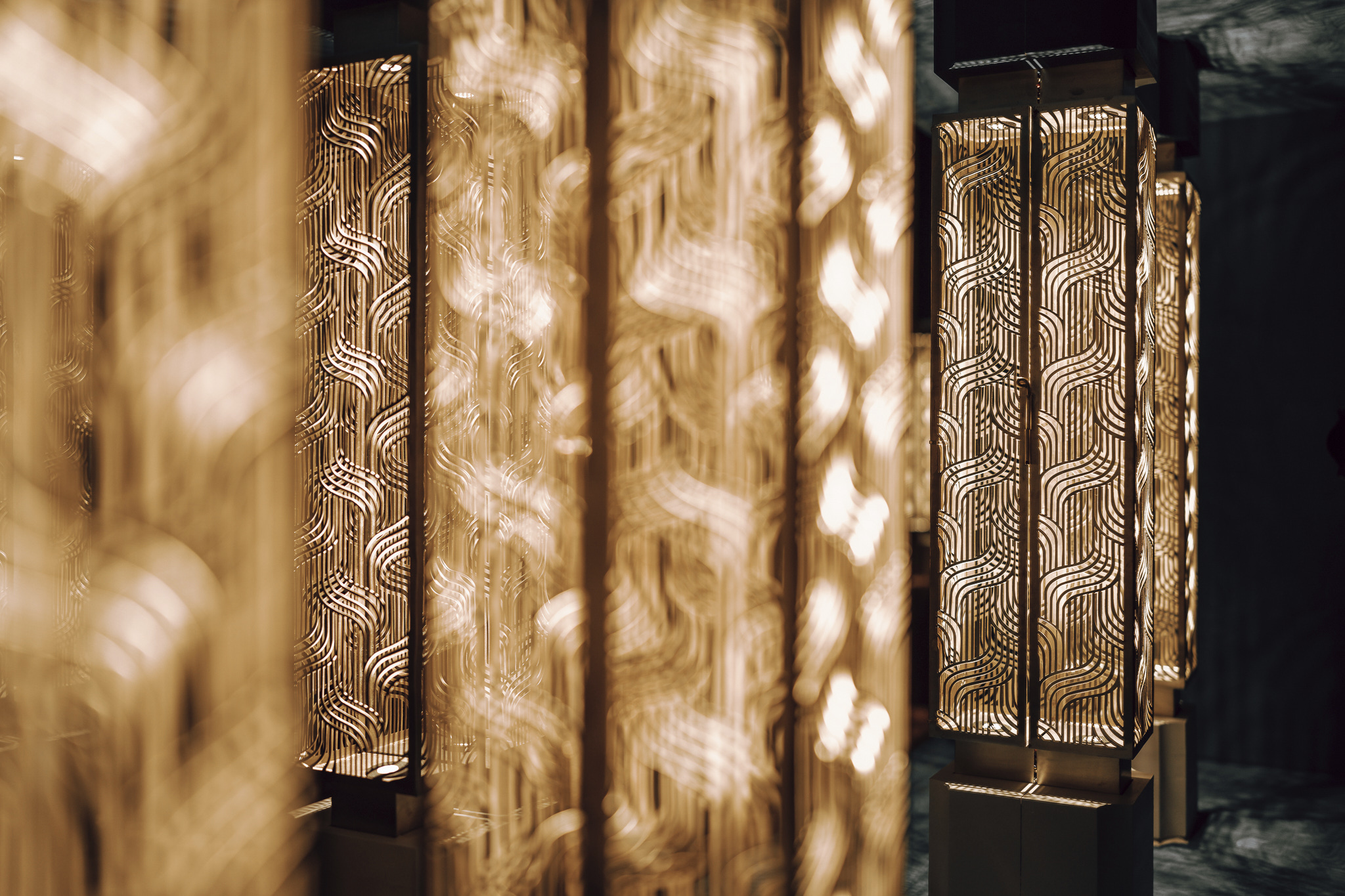 The light fixtures in Touareg.